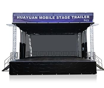 MOBILE STAGE SEMI TRAILER